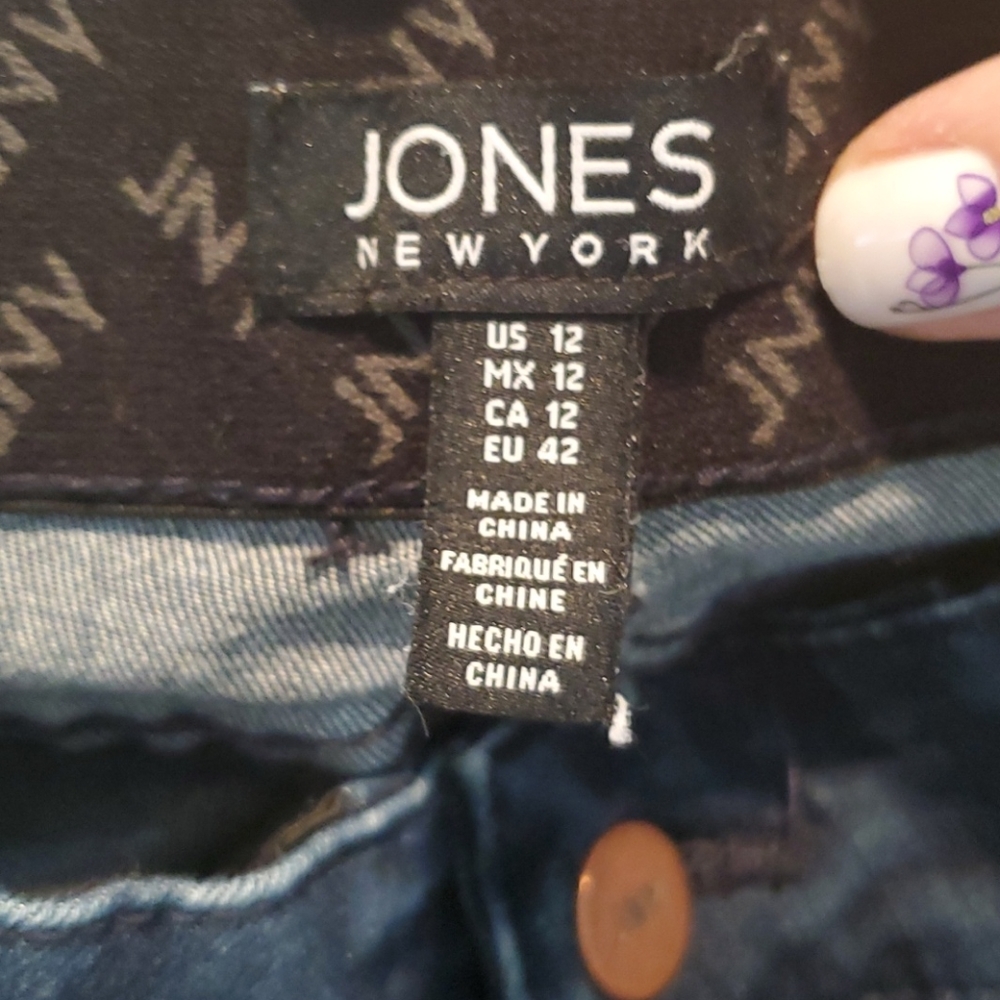Jones New York Jeans, Size 12 - Picture 2 of 4